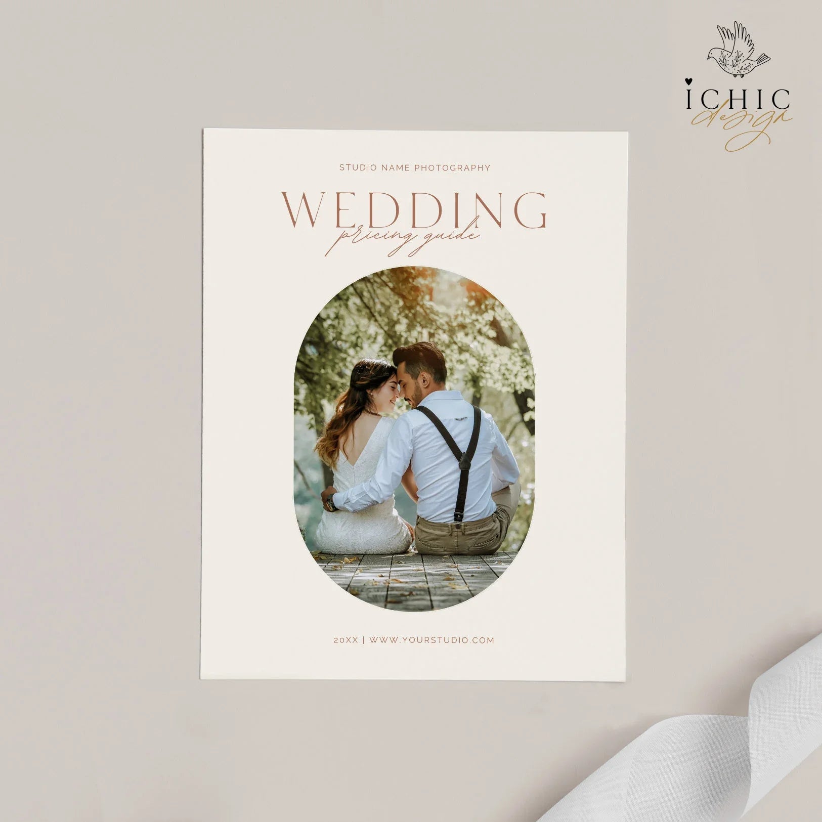 CANVA Photography Pricing Template, Price Guide List for Photographers, Photography, Price Guide Template, Wedding Minis #Y23-PG9-CANVA